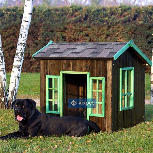 Oxford Pencereli Kpek Kulbesi 100x100x110