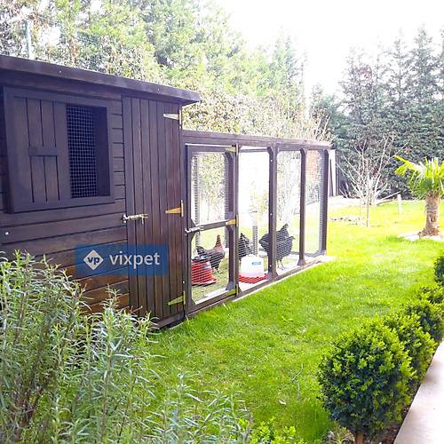 Vega Bah�eli Tavuk K�mesi 25 Tavuk Bar�nabilir + Bah�e Se�enekli