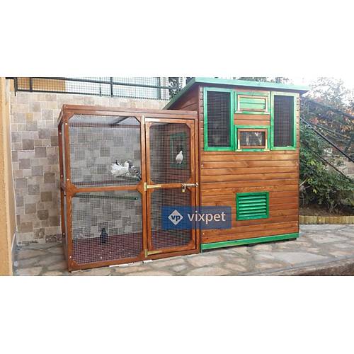 City Salma Kafesli G�vercin K�mesi 15 �ift Kapasiteli