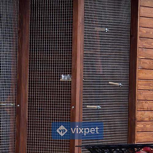 Ruby Egzotik Ku� Kafesi 200x200 Salma Kafes + 90x90 Giri� B�lmesi