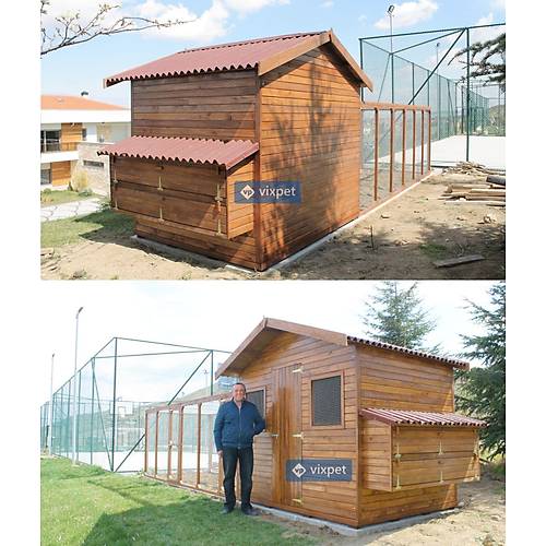 Atak Bah�eli Tavuk K�mesi 60 Tavuk Bar�nabilir + Bah�e Se�enekli