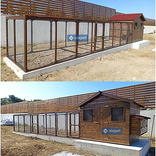 Atak Bah�eli Tavuk K�mesi 60 Tavuk Bar�nabilir + Bah�e Se�enekli