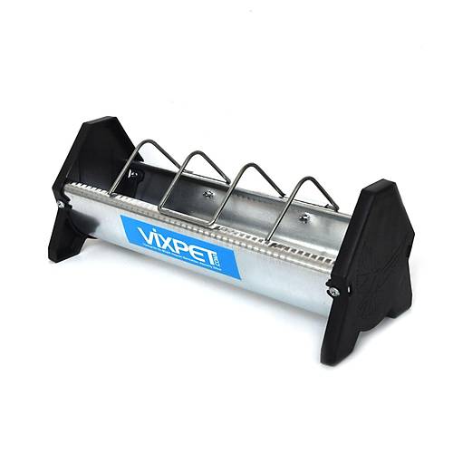 Galvaniz Oluklu Yemlik 100 cm