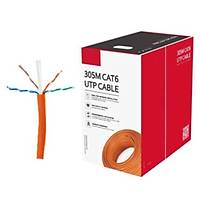 Dahua PFM920I Saf Full Bak�r Cat6 Kablo Turuncu 305 Metre �� Ortam