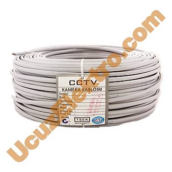 100 Metre Begas 2+1 0,50mm CCTV Kablo