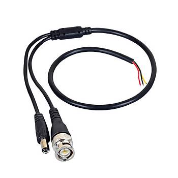 Hazr BNC + Power Kablo (erkek)