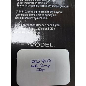 ORFE 820 2.0mp Poesiz  H264 IP Gvenlik Kameras