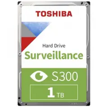 Toshiba S300 Surveillance 1TB 128MB 5400Rpm 3.5 SATA3 7/24 Güvenlik Diski