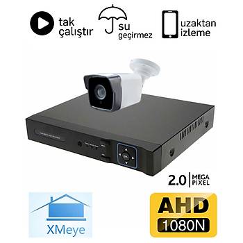 BegasPro 1036 1 Kameral 2.0mp AHD Gvenlik Sistemi Paketi - P209