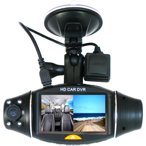 MK-300 �ift Kameral� GPS �zellikli Ara� Kay�t Cihaz�