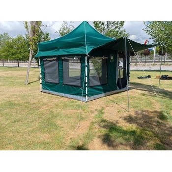 Demir skeletli Portatif Kamp Karavan adr 3x3