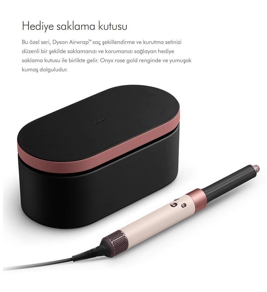 Dyson Airwrap Complete Long Sac Sekillendirme Ve Kurutma Seti Ceramic Pink Ve Rose Gold 453982 6312