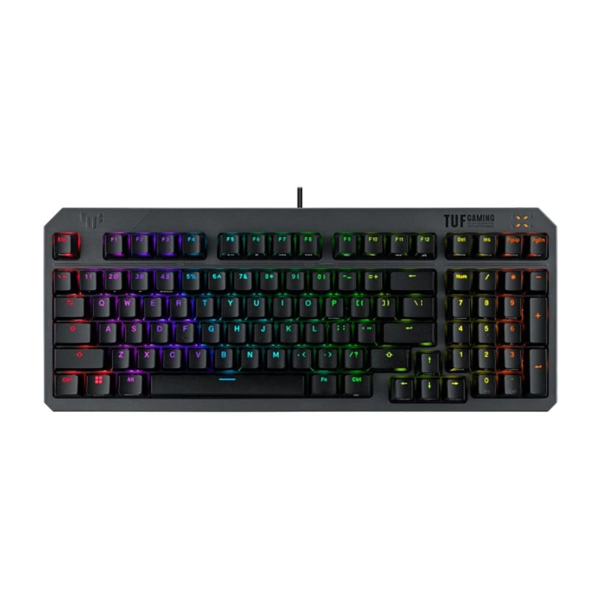 Asus Tuf Gaming K3 Rd/tr Gen Iı Red Switch Kablolu Türkçe Rgb Optik Mekanik Gaming Klavye