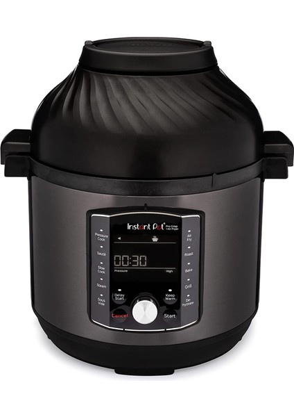 Instant Pot Pro Crisp 11'i 1 Arada 7.6 lt Buharlı Pişirici ve Air Fryer