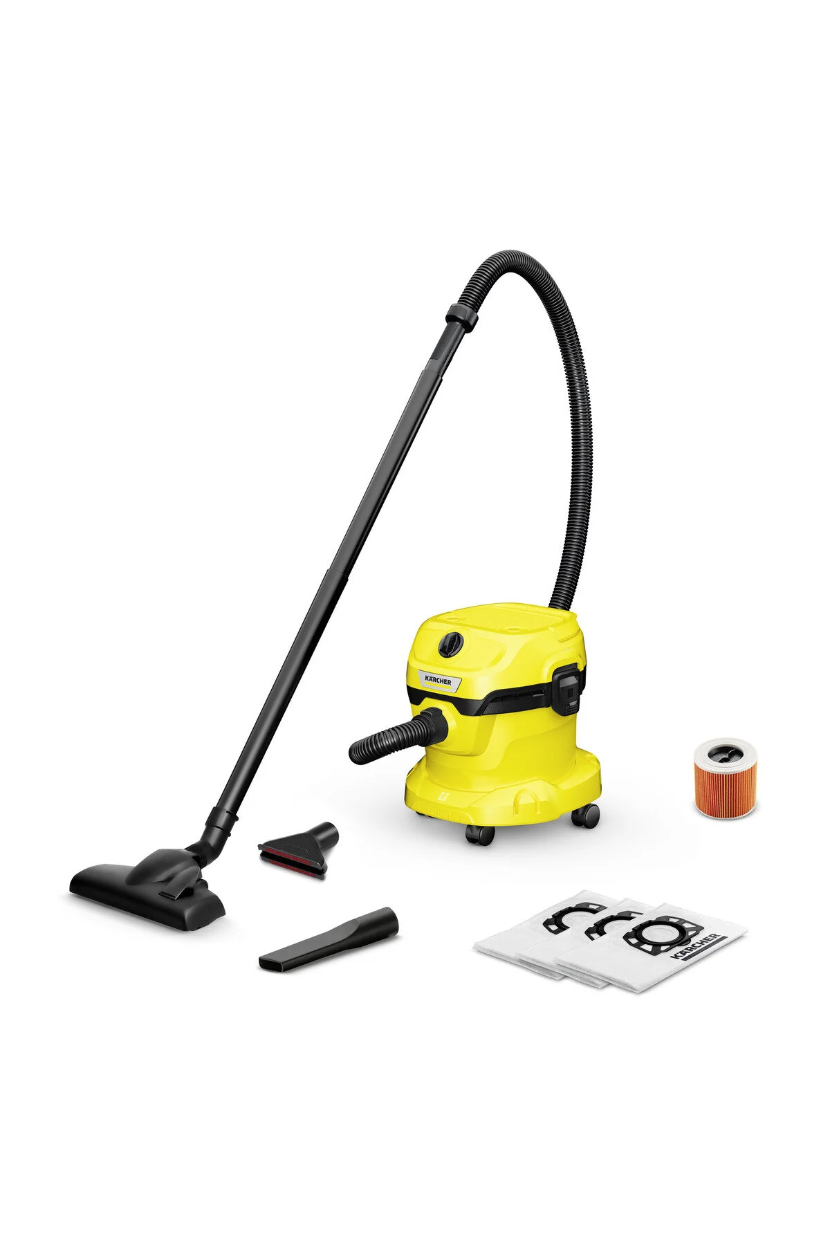 Karcher WD 2 Plus V-12/6/18/C Home 1000 W Islak Kuru Süpürge