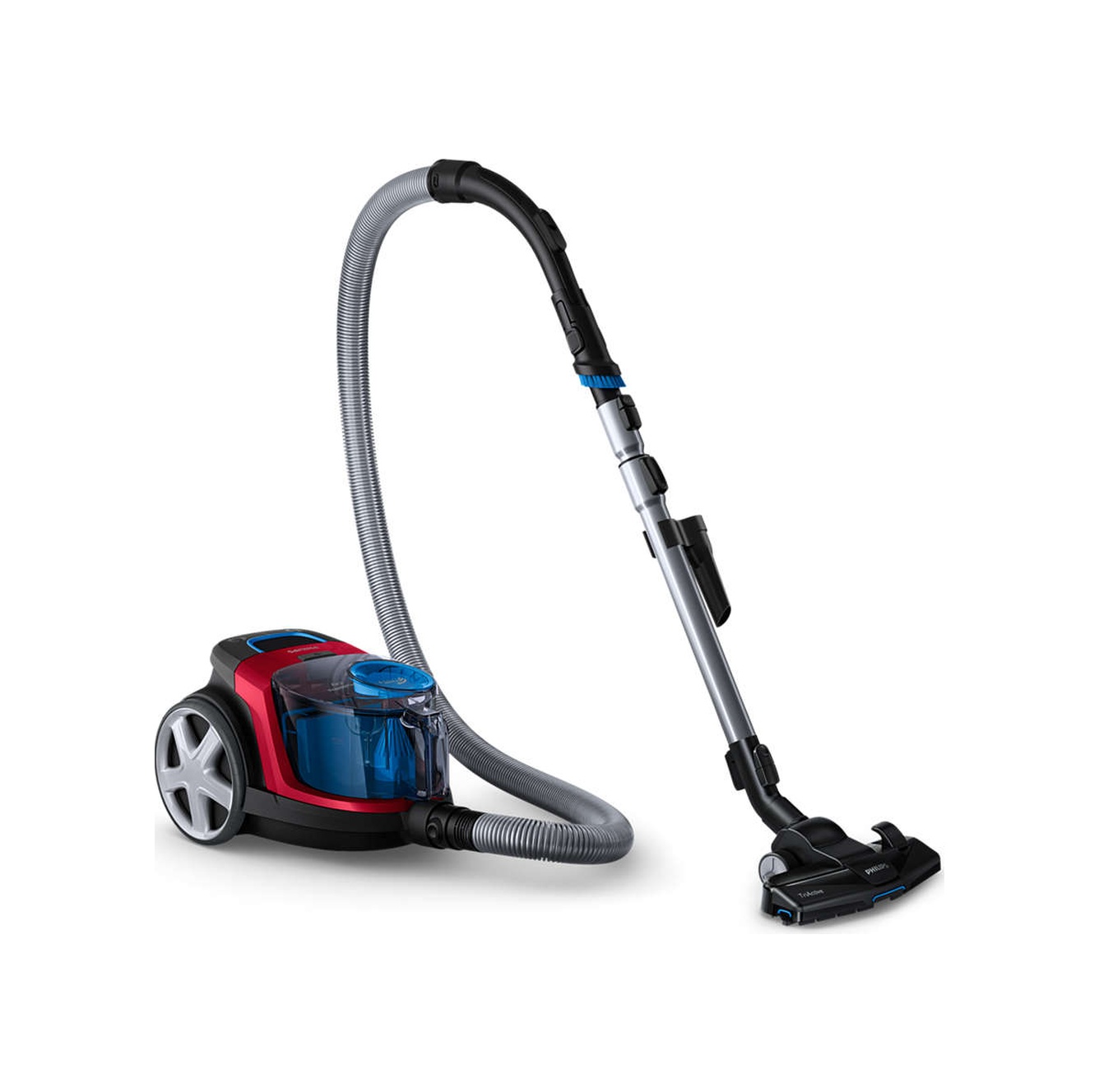 Philips PowerPro City Toz Torbasız Elektrikli Süpürge, 650W, PowerCyclone 5, Allergy H13 Filtre, Parke Başlığı, FC9331/07