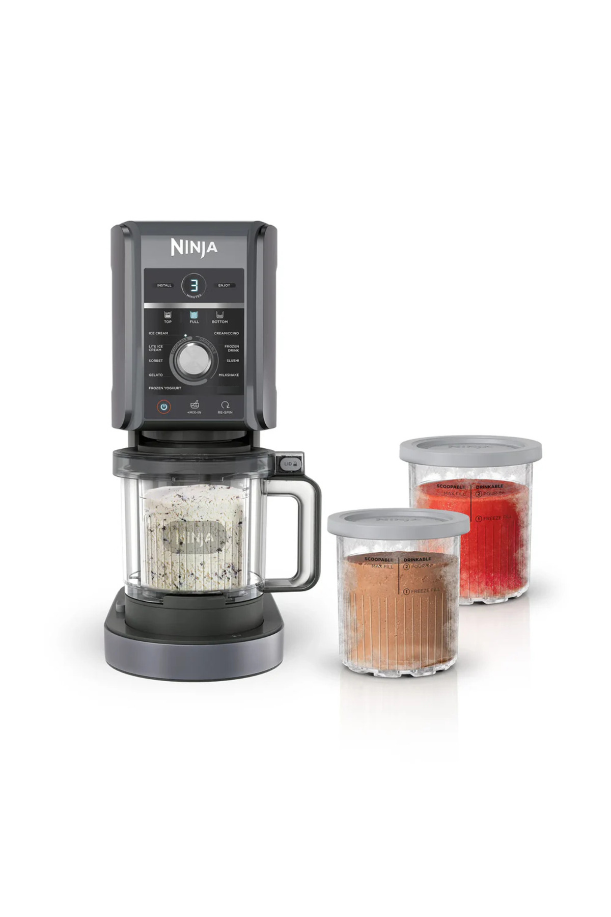 Ninja Creami Deluxe 10in1 Frozen ve Dondurma Makinesi NC501EU