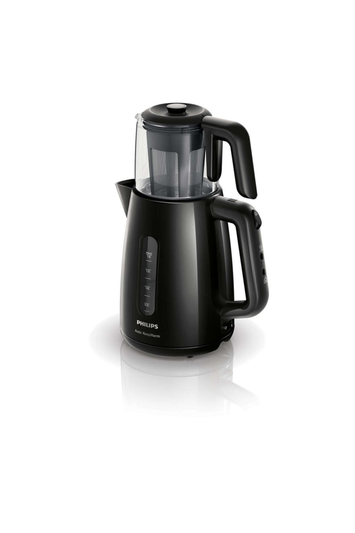 Philips Daily Collection Çay Makinesi HD7301/00 Elektrikli Cam 500+ L Siyah 220