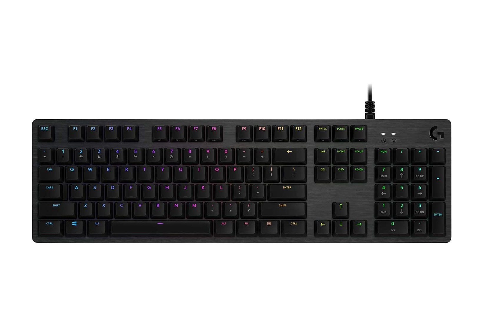 Logitech G512 Carbon GX Brown Tactile Switch 920-009353 RGB Kablolu Mekanik Q Türkçe Oyuncu Klavyesi