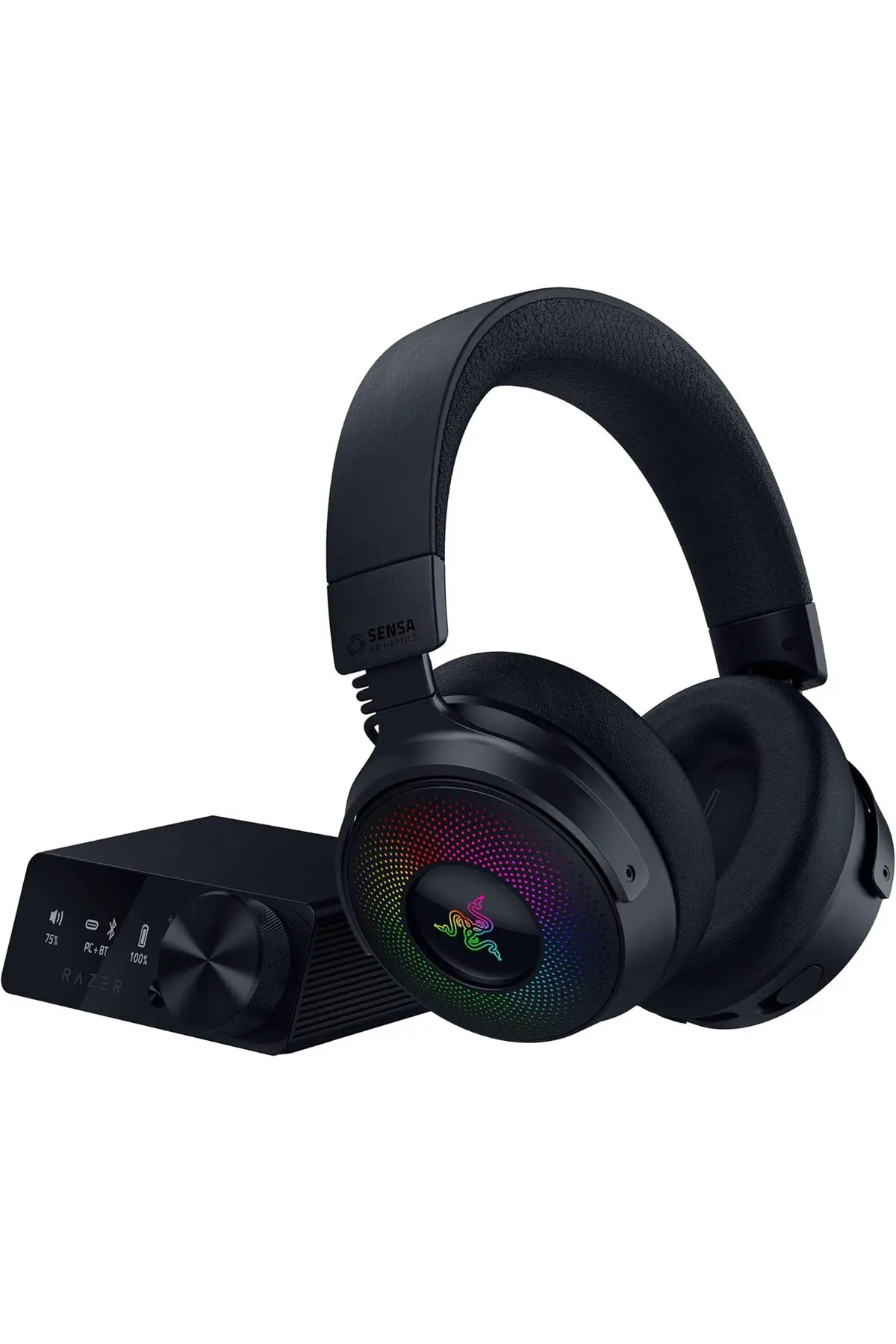 Razer Kraken V4 Pro RZ04-05160100-R3M1 RGB Kablolu/Kablosuz Kulak Üstü Oyuncu Kulaklığı