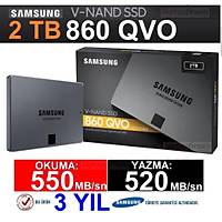 Samsung 860 QVO  2TB 550-520Mb/s Sata3 2.5 SSD 76Q2T0BW SAMSUNG TÜRKÝYE