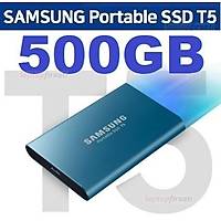Samsung T5 500GB Taþýnabilir Harici USB 3.1 SSD MU-PA500B/WW Mavi (3 Yýl Samsung Türkiye Garantili)