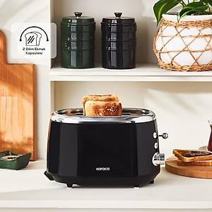 Karaca Crusty Ekmek K�zartma Makinesi Black