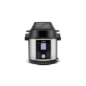 Karaca Cooker Elektrikli 17 Program Bas�n�l� Buharl� Pi�irici Pilav Yo�urt Inox 1000W 6L