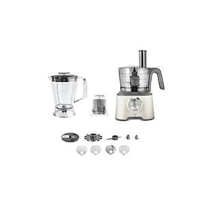 Karaca Mastermaid Power 10 �n 1 Mutfak Robotu Swiss Cream 2000W
