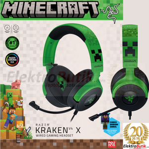Razer Kraken V4 X Minecraft RZ04-05180200-R3M1 Chroma RGB Kablolu Oyuncu Kulakl�k
