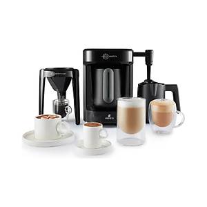 Karaca Hat�r Barista Cappuccino ve T�rk Kahve Makinesi Antrasit