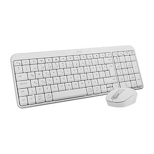 LOGITECH MK250 920-013529 Kablosuz Bluetooth Kablosuz Klavye ve Mouse Seti Beyaz