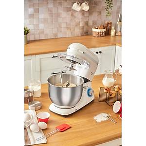 Karaca Chefcrafter Hamur Yo�urma Makinesi Porcelain White 1900W 7L