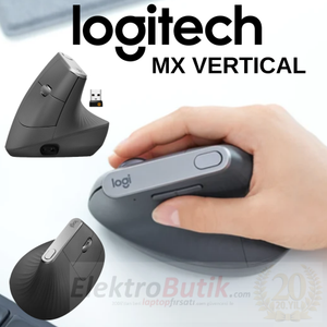 Logitech Mx Vertical Siyah 910-005448 Optik �arjl� Kablosuz Mouse