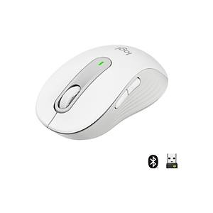Logitech M650 Signature 910-006255 Beyaz Sessiz K���k Boy Sa� El Kablosuz Mouse