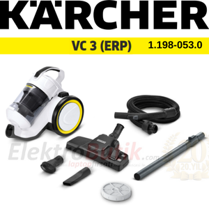 Karcher VC 3 ERP 700 W TOZ TORBASIZ SUPURGE -1.198-053.0