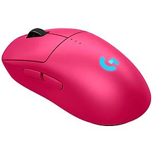 Logitech G Pro 2 L�ghtspeed Pembe 910-007310 44K Hero 2 Optik LIGHTSYNC RGB �arjl� 80gram Kablosuz Oyuncu Mouse