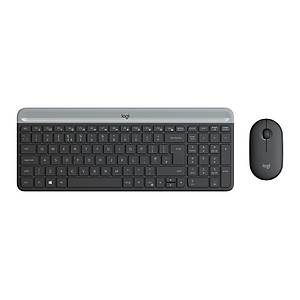 Logitech MK470 920-009435 Siyah Kablosuz Klavye Mouse Seti