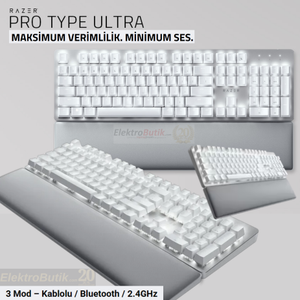 Razer Pro Type Ultra RZ03-04110100-R3M1 Kablosuz Mekanik Klavye