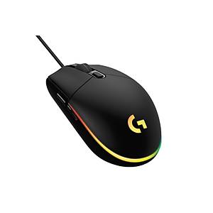 Logitech 910-005823 G102 LightSync Black 8000DPI 6 Tu� Optik RGB Siyah Kablolu Gaming (Oyuncu) Mouse