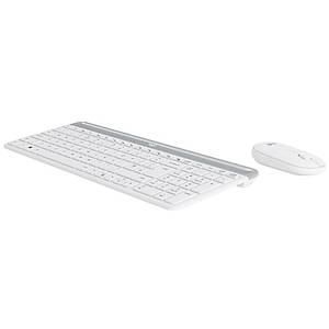 Logitech MK470 920-009436 Beyaz Kablosuz Klavye Mouse Seti