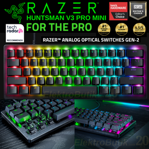 Razer Huntsman V3 Pro Mini -%60 RZ03-04990100-R3M1 RGB TKL Analog Optical Switch Kablolu Mekanik Oyuncu Klavyesi