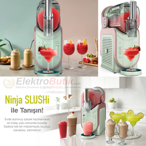 Ninja SLUSHi? Frozen Makinesi - Frosted Strawberry Matcha FS301EUMTPK