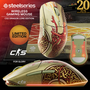 Steelseries CS2 Dragon Lore Edition SSM62614 �arjl� Optik Kablosuz Oyuncu Mouse