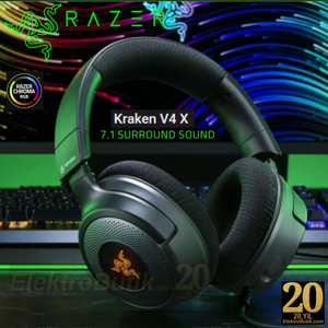 Razer Kraken V4 X Siyah USB-C RZ04-05180100-R3M1 Chroma RGB Kablolu Oyuncu Kulakl�k