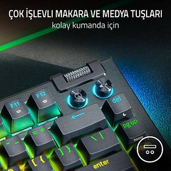 Razer BlackWidow V4 %75 US Layout RGB TKL Orange Switch Kablolu Mekanik Oyuncu Klavyesi RZ03-05000400-R3E1