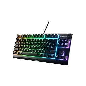 Steelseries APEX 3 TKL Siyah SSK64818 RGB Kablolu Oyuncu Klavyesi