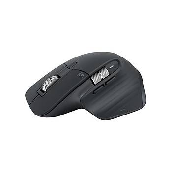 Logitech Mx Master 3s Bluetooth Edition Performans 8000 Dp� Optik Sens�rl� Sessiz Kablosuz Mouse, Siyah