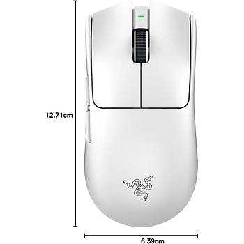 Razer Viper V3 Pro RZ01-05120200-R3G1 Beyaz arjl Optik Kablolu/Kablosuz Oyuncu Mouse RZ01-05120200-R3G1