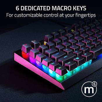 Razer BlackWidow V4X Turkce RZ03-04701200-R3L1 RGB Choroma Green Switch Kablolu Mekanik Oyuncu Klavye